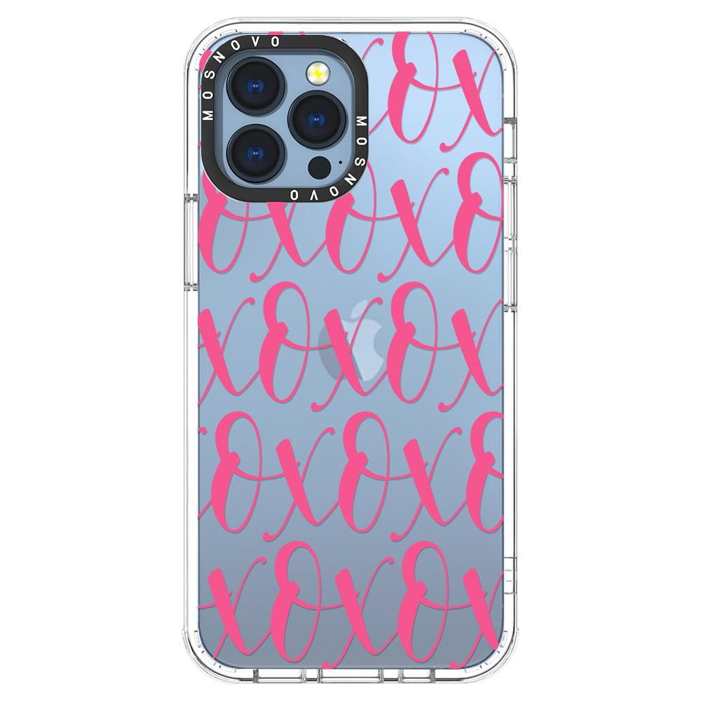 XOXO Phone Case - iPhone 13 Pro Max Case - MOSNOVO