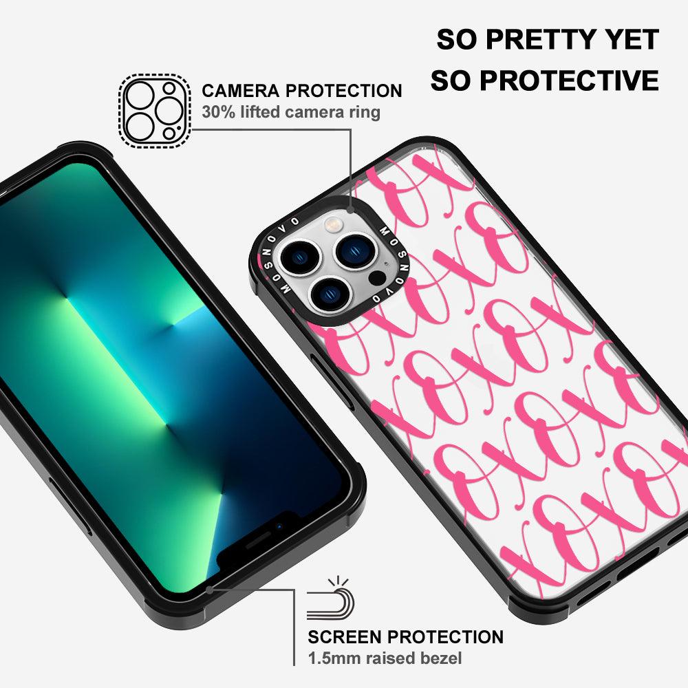 XOXO Phone Case - iPhone 13 Pro Max Case - MOSNOVO