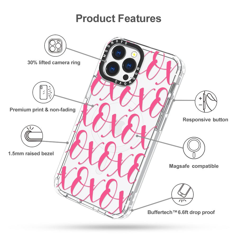 XOXO Phone Case - iPhone 13 Pro Max Case - MOSNOVO