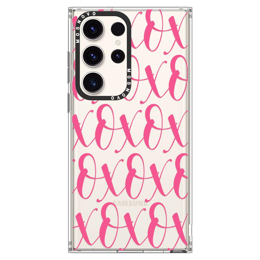 XOXO Phone Case - Samsung Galaxy S23 Ultra Case - MOSNOVO