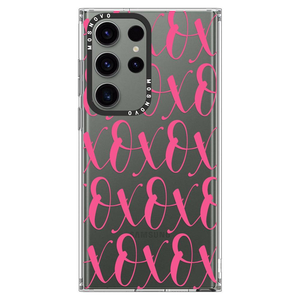 XOXO Phone Case - Samsung Galaxy S23 Ultra Case - MOSNOVO