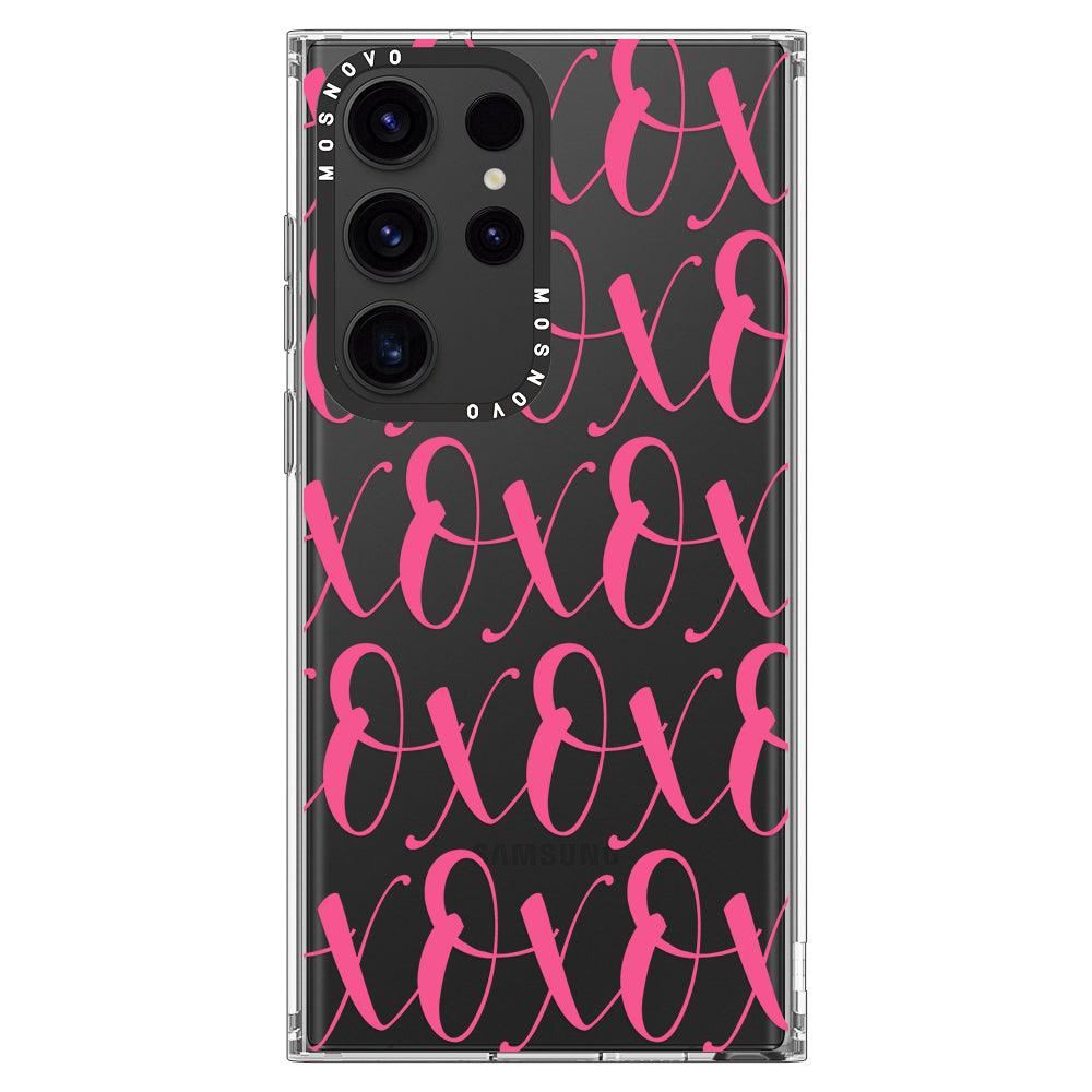 XOXO Phone Case - Samsung Galaxy S23 Ultra Case - MOSNOVO