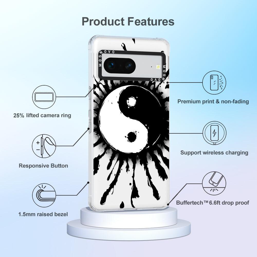 Ying Yang Phone Case - Google Pixel 7 Case - MOSNOVO