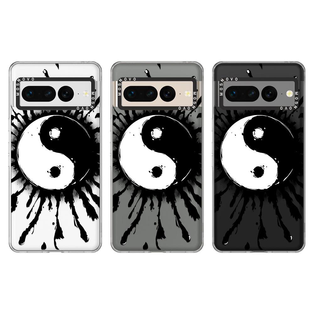 Ying Yang Phone Case - Google Pixel 7 Pro Case - MOSNOVO