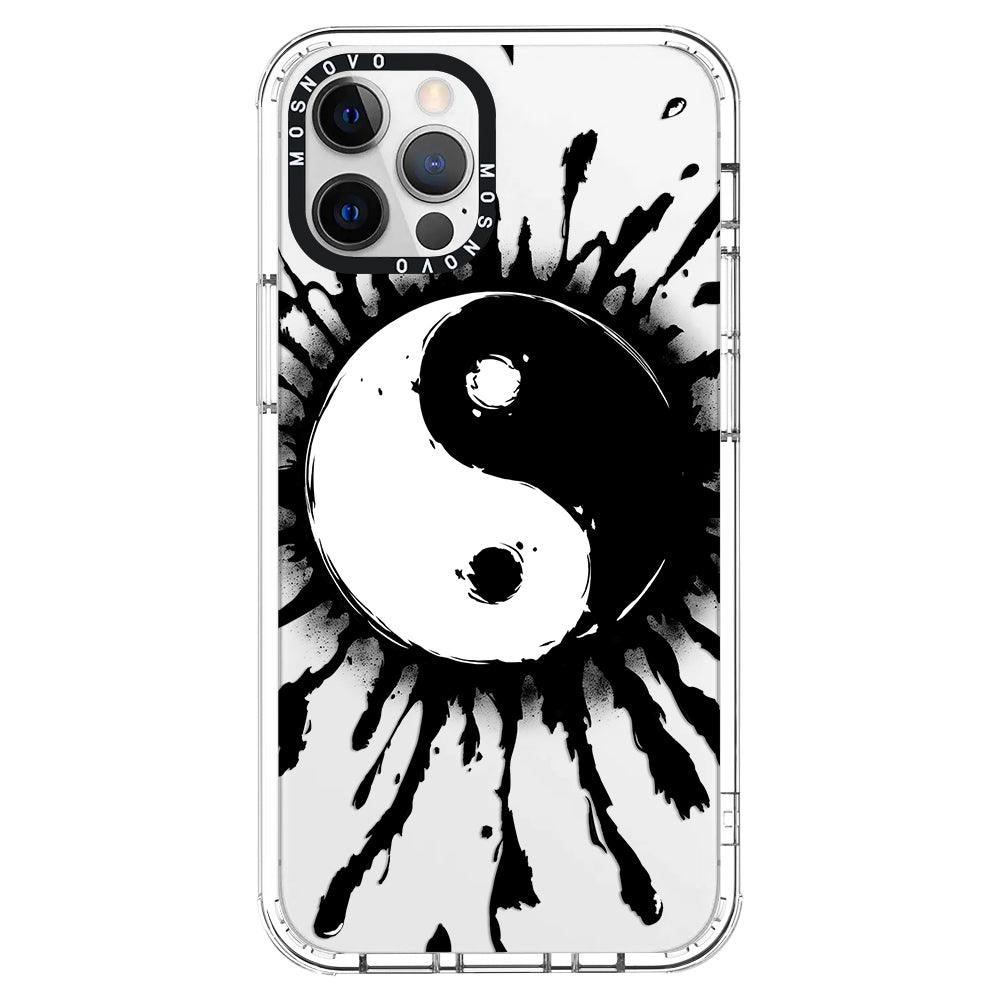 Ying Yang Phone Case - iPhone 12 Pro Case - MOSNOVO