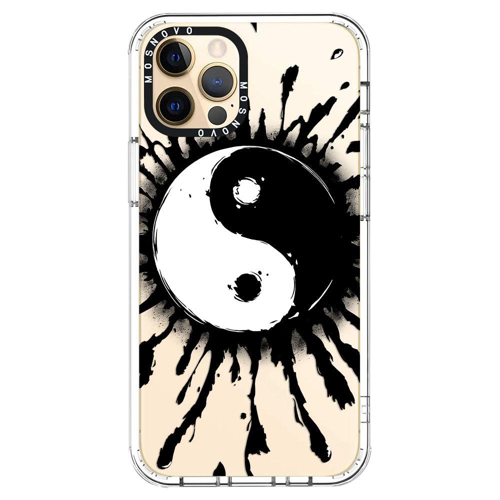 Ying Yang Phone Case - iPhone 12 Pro Case - MOSNOVO