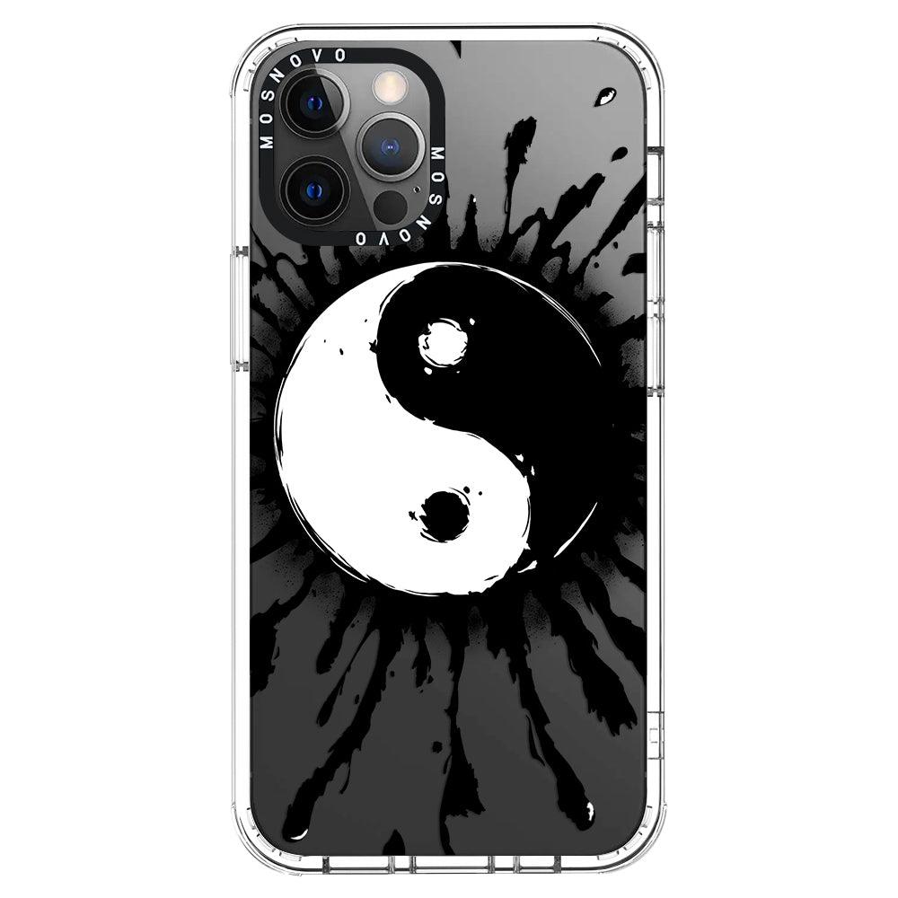 Ying Yang Phone Case - iPhone 12 Pro Case - MOSNOVO