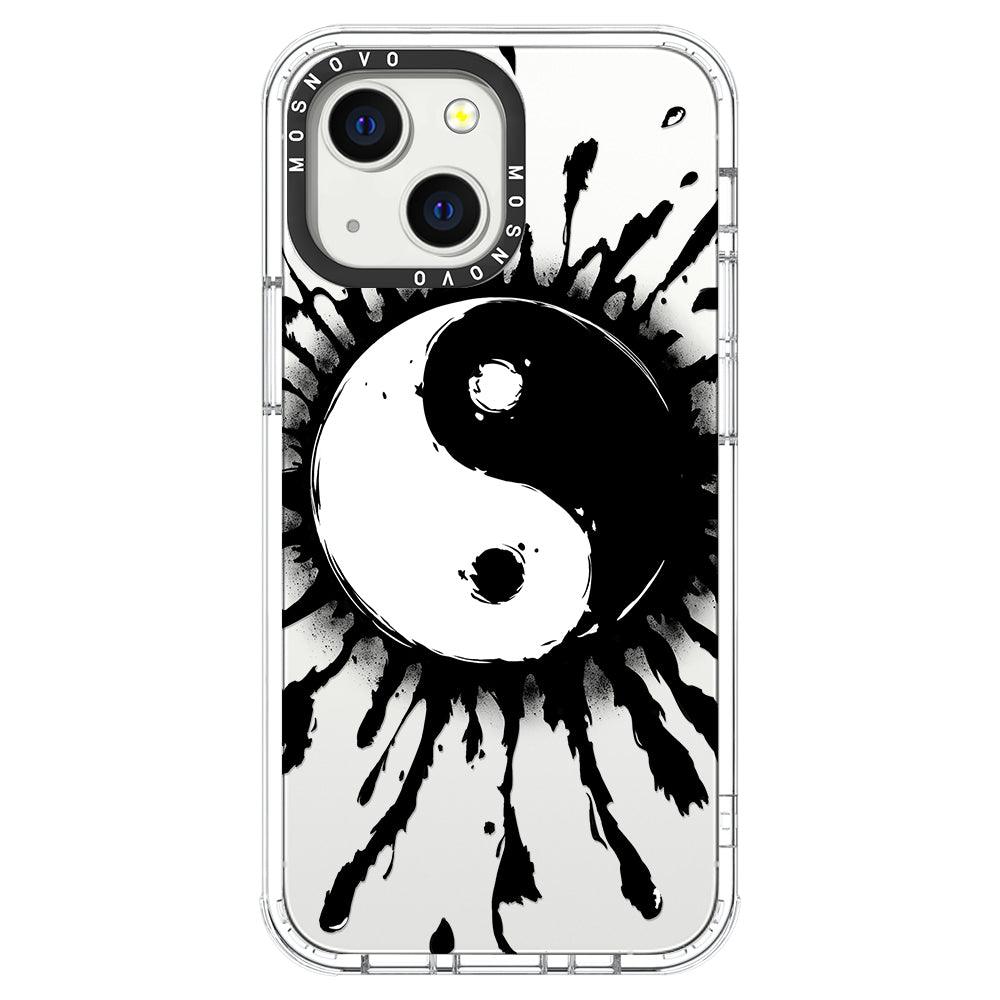 Ying Yang Phone Case - iPhone 13 Mini Case - MOSNOVO