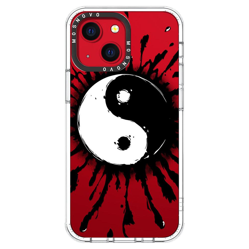 Ying Yang Phone Case - iPhone 13 Mini Case - MOSNOVO