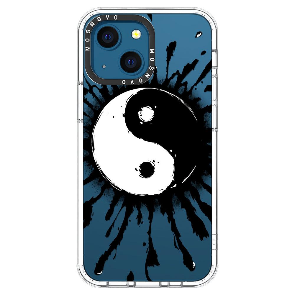 Ying Yang Phone Case - iPhone 13 Mini Case - MOSNOVO