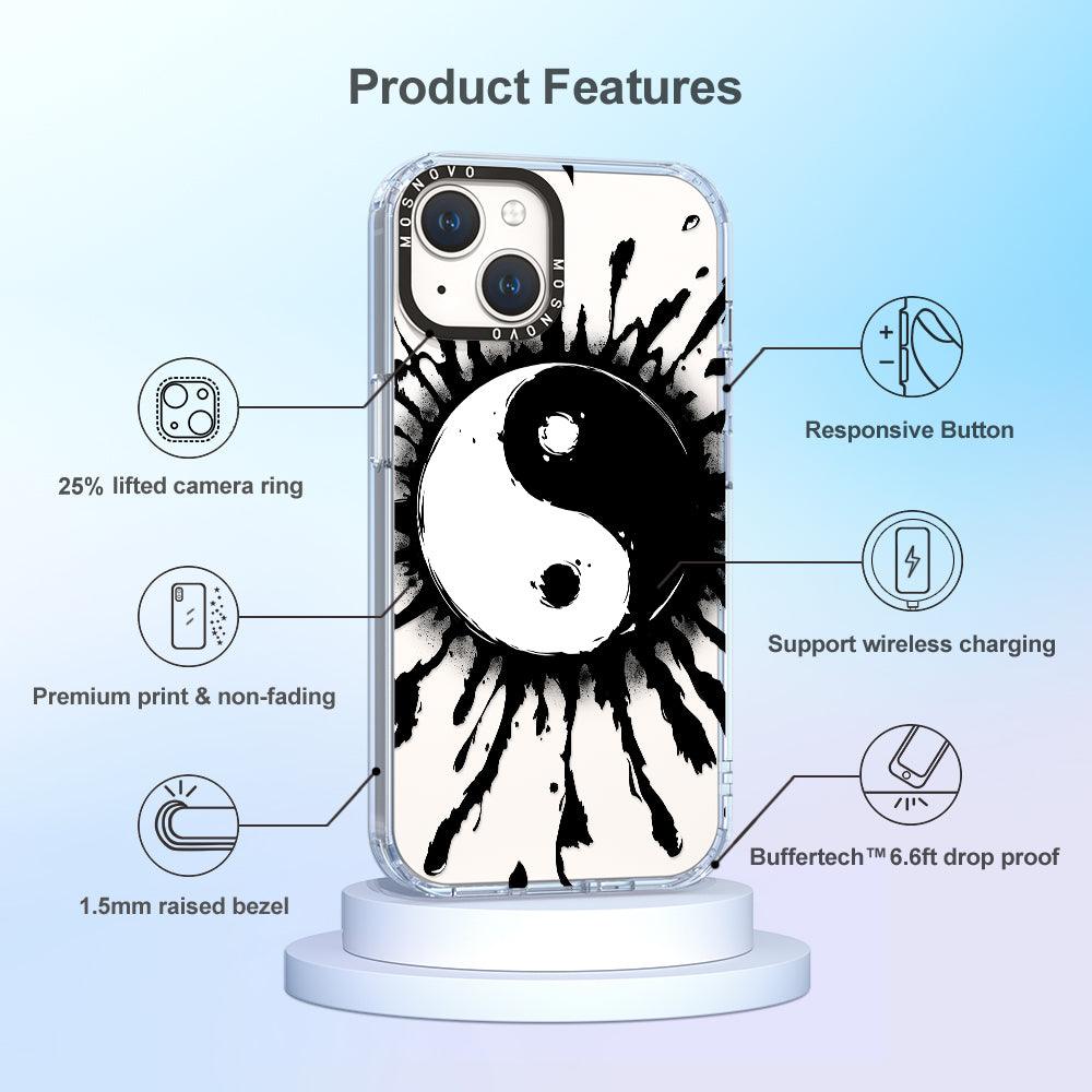 Ying Yang Phone Case - iPhone 14 Case - MOSNOVO