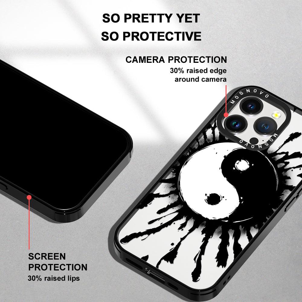 Ying Yang Phone Case - iPhone 14 Pro Max Case - MOSNOVO