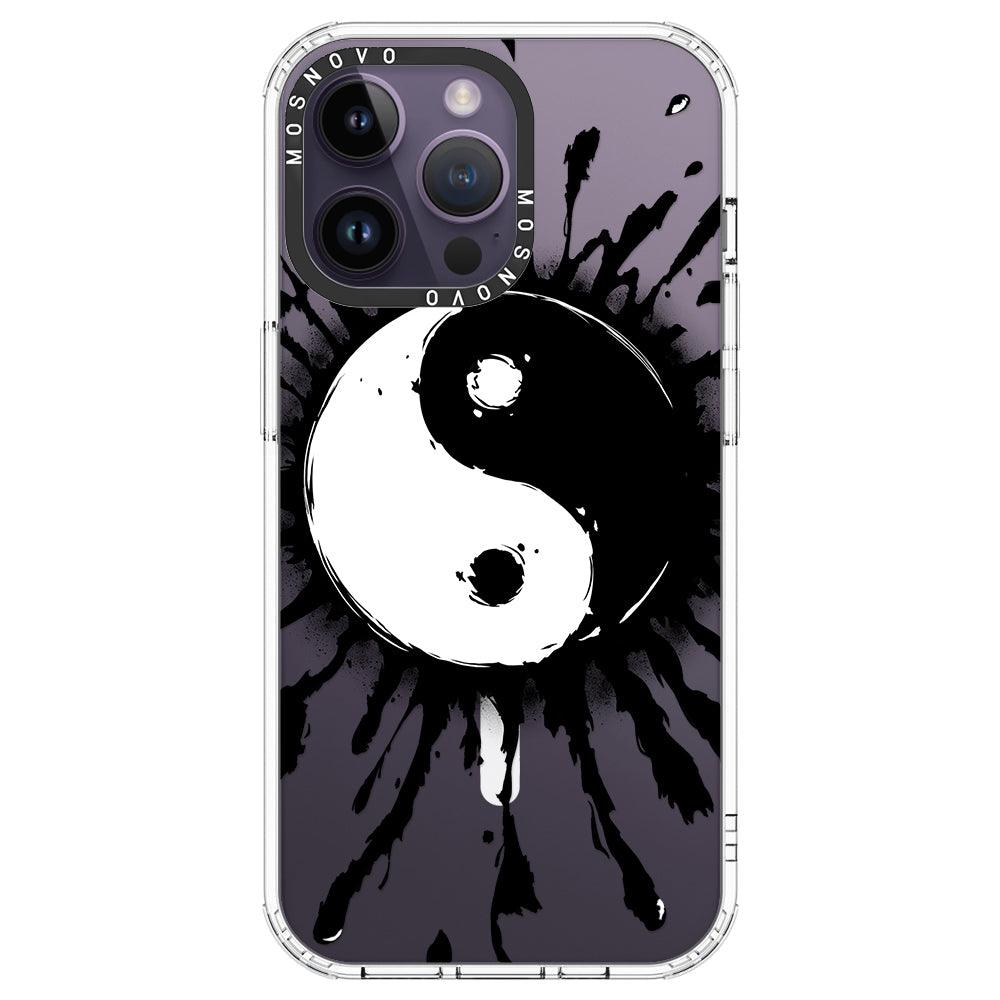 Ying Yang Phone Case - iPhone 14 Pro Max Case - MOSNOVO