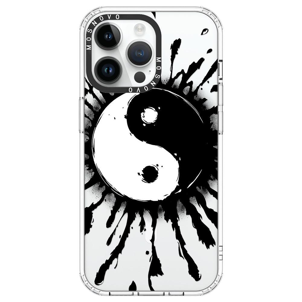 Ying Yang Phone Case - iPhone 14 Pro Max Case - MOSNOVO