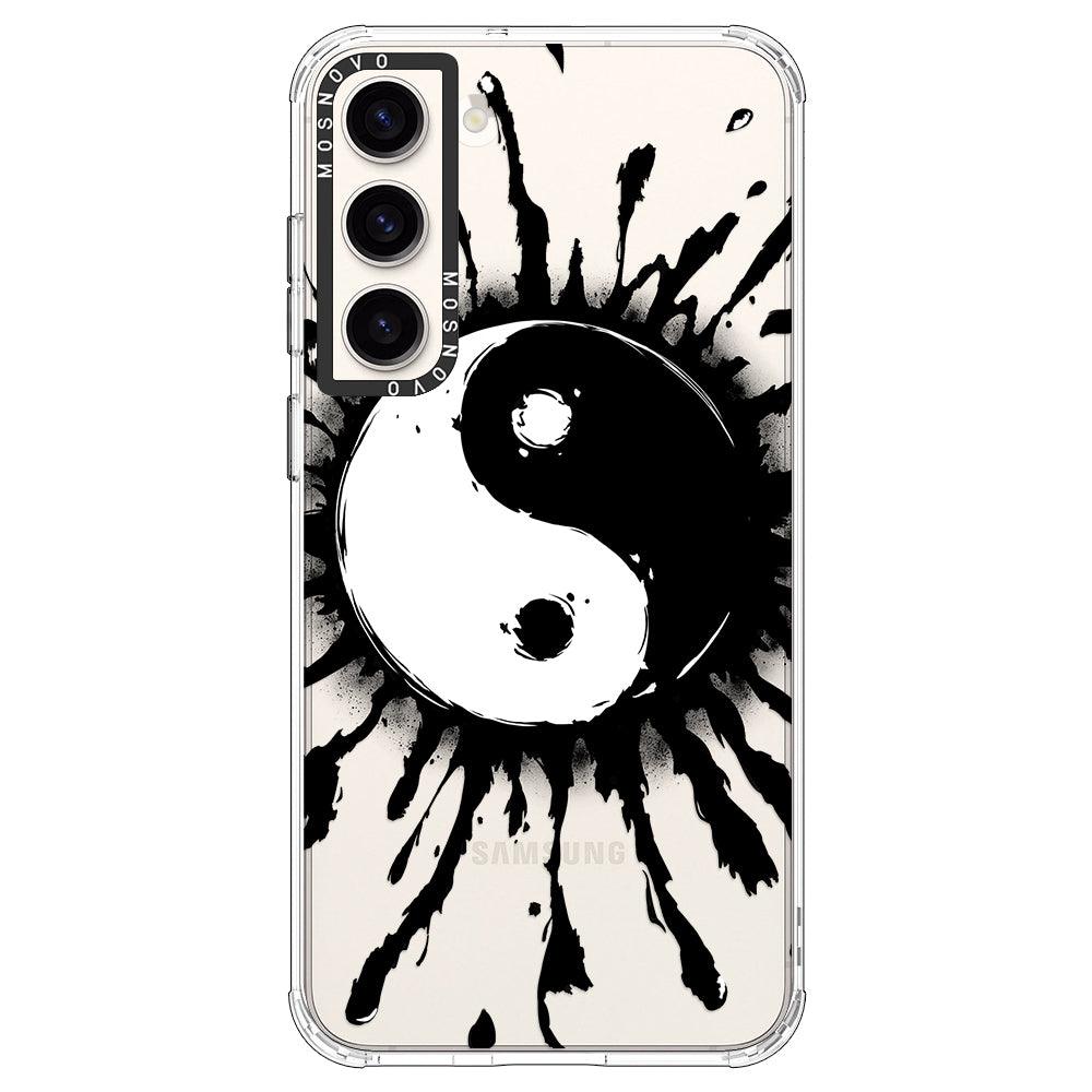 Ying Yang Phone Case - Samsung Galaxy S23 Case - MOSNOVO