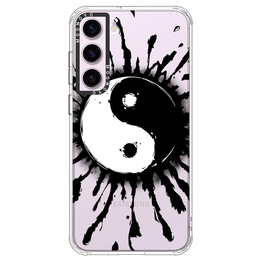 Ying Yang Phone Case - Samsung Galaxy S23 Case - MOSNOVO