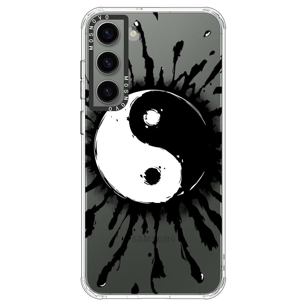 Ying Yang Phone Case - Samsung Galaxy S23 Case - MOSNOVO