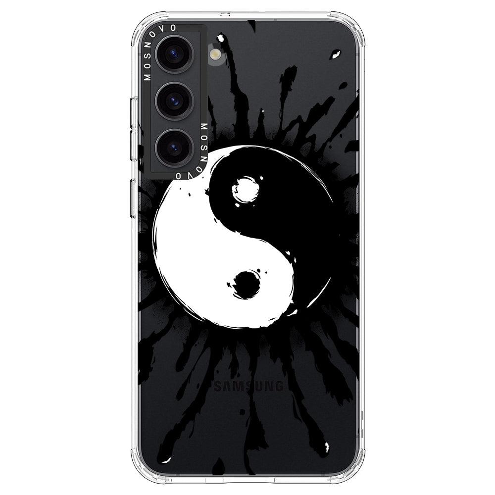 Ying Yang Phone Case - Samsung Galaxy S23 Case - MOSNOVO