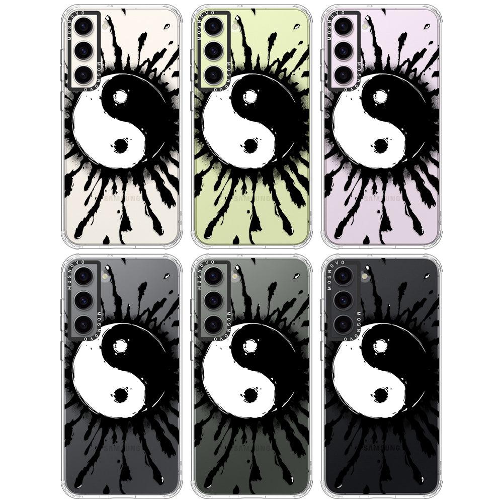 Ying Yang Phone Case - Samsung Galaxy S23 Case - MOSNOVO