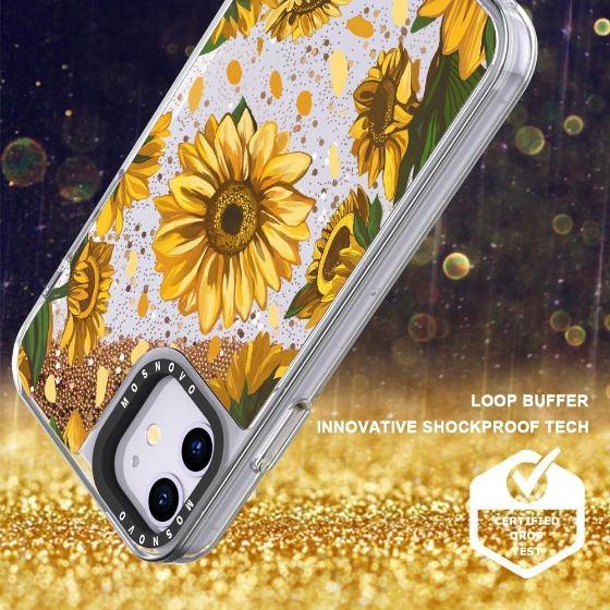 You Are My Sunshine Glitter Phone Case - iPhone 11 Case - MOSNOVO