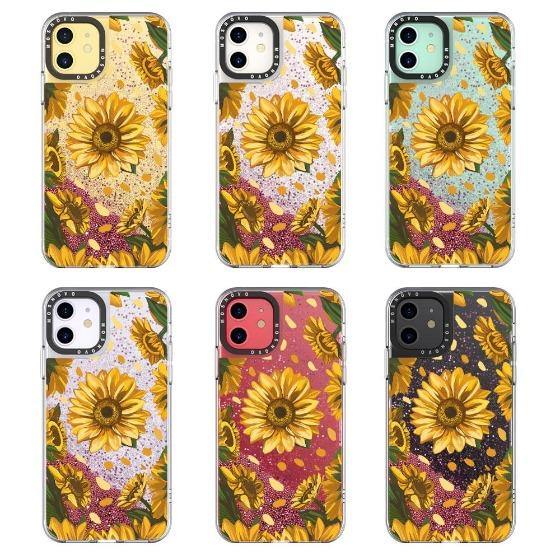 You Are My Sunshine Glitter Phone Case - iPhone 11 Case - MOSNOVO