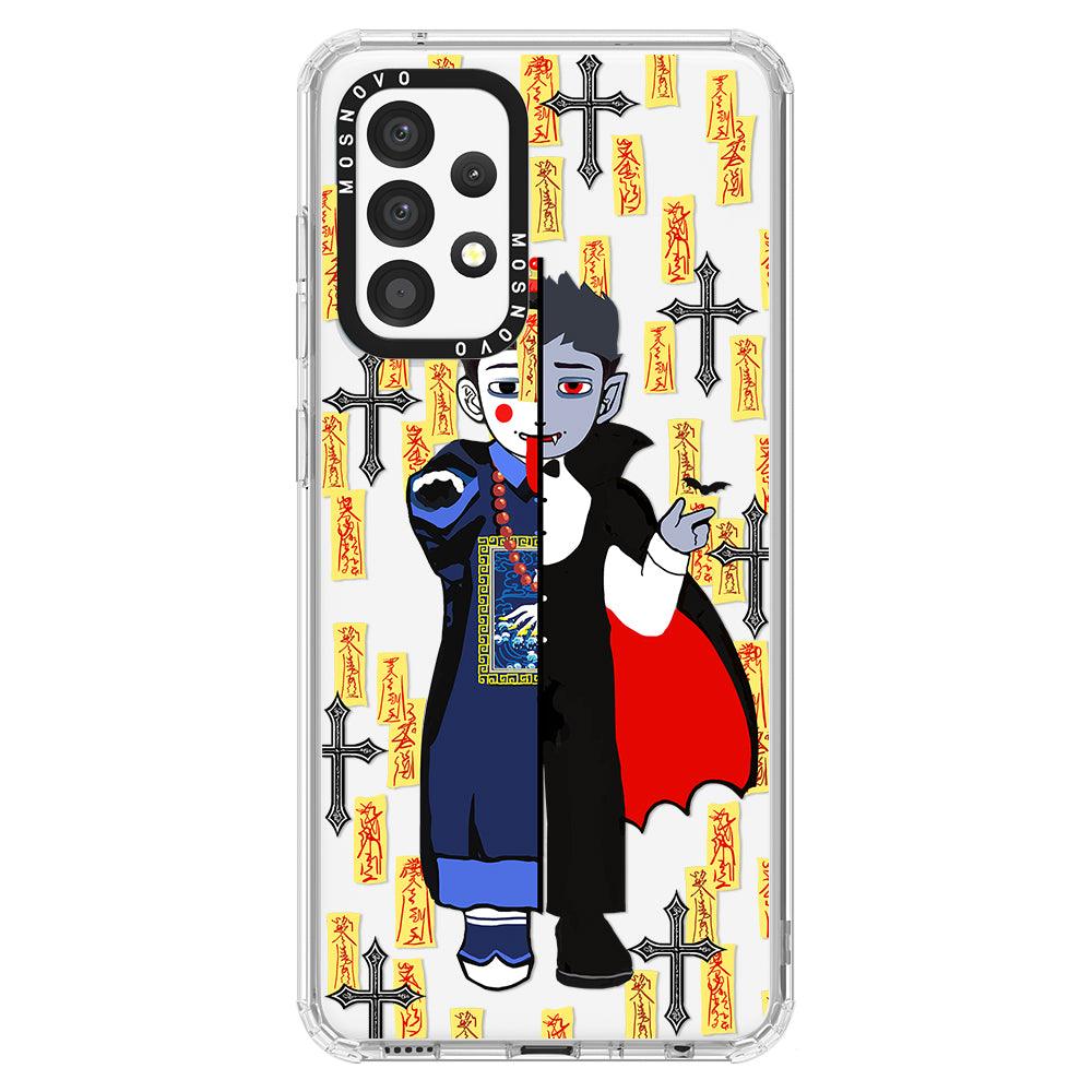 Zombie Vs Vampire Phone Case - Samsung Galaxy A52 Case - MOSNOVO