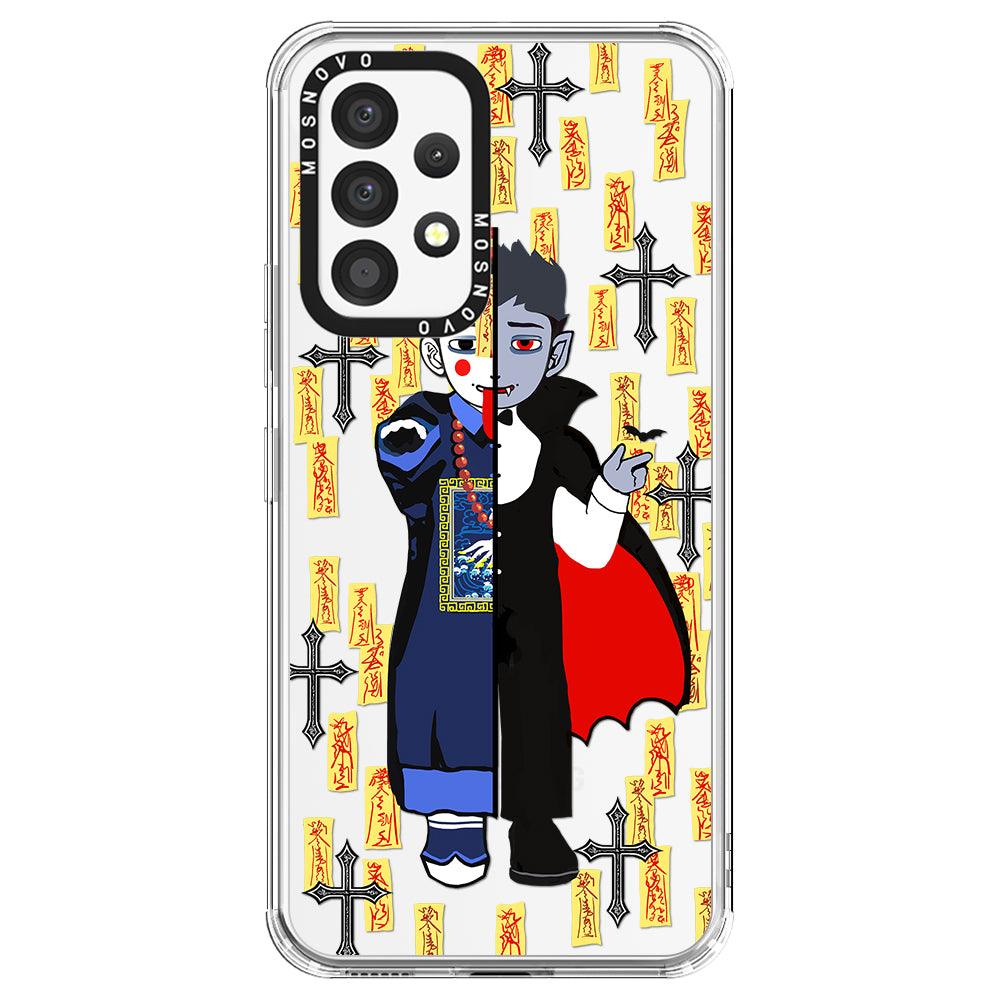 Zombie Vs Vampire Phone Case - Samsung Galaxy A53 Case - MOSNOVO