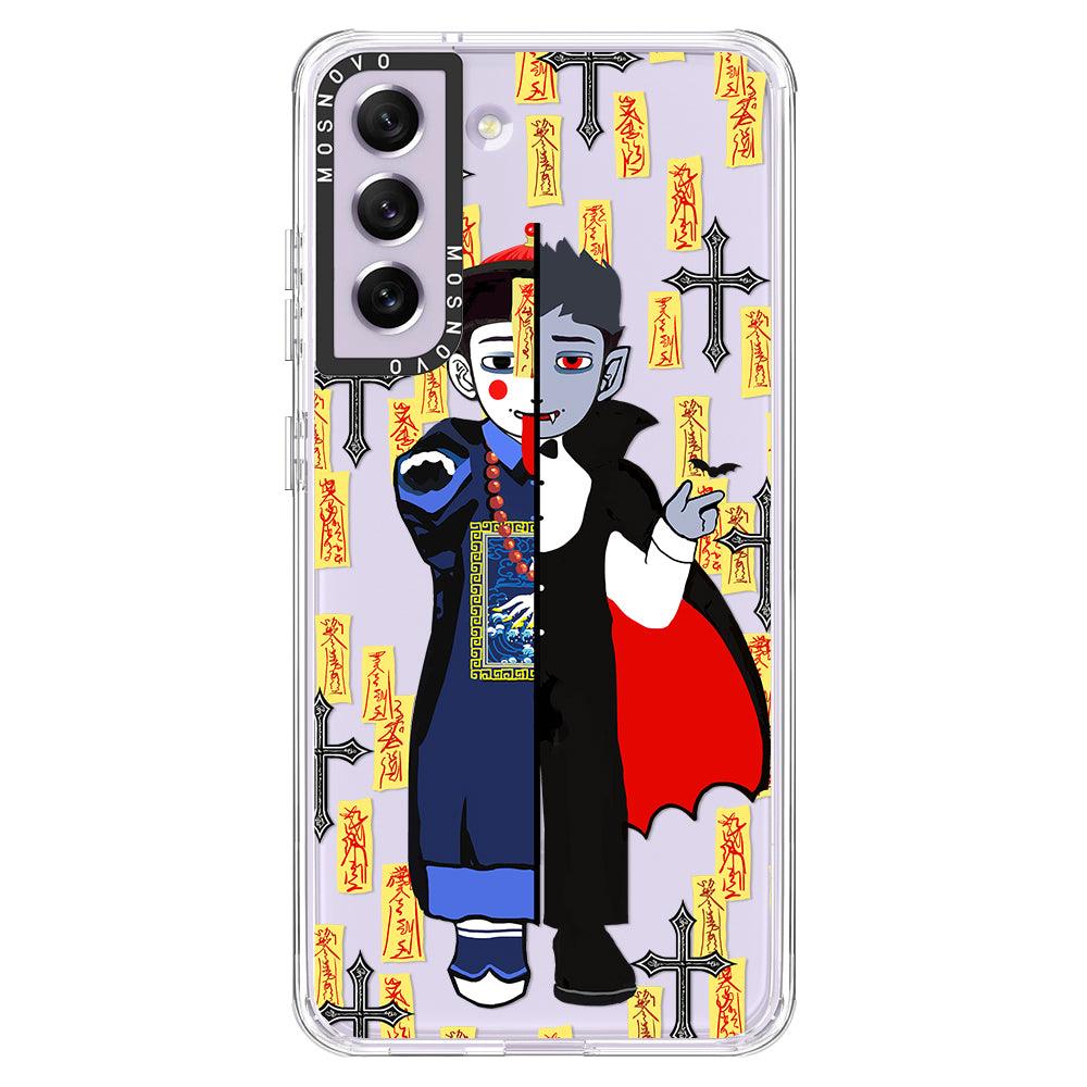 Zombie Vs Vampire Phone Case - Samsung Galaxy S21 FE Case - MOSNOVO