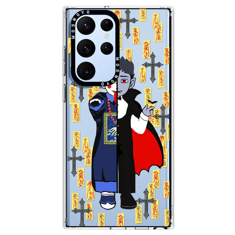 Zombie Vs Vampire Phone Case - Samsung Galaxy S22 Ultra Case - MOSNOVO