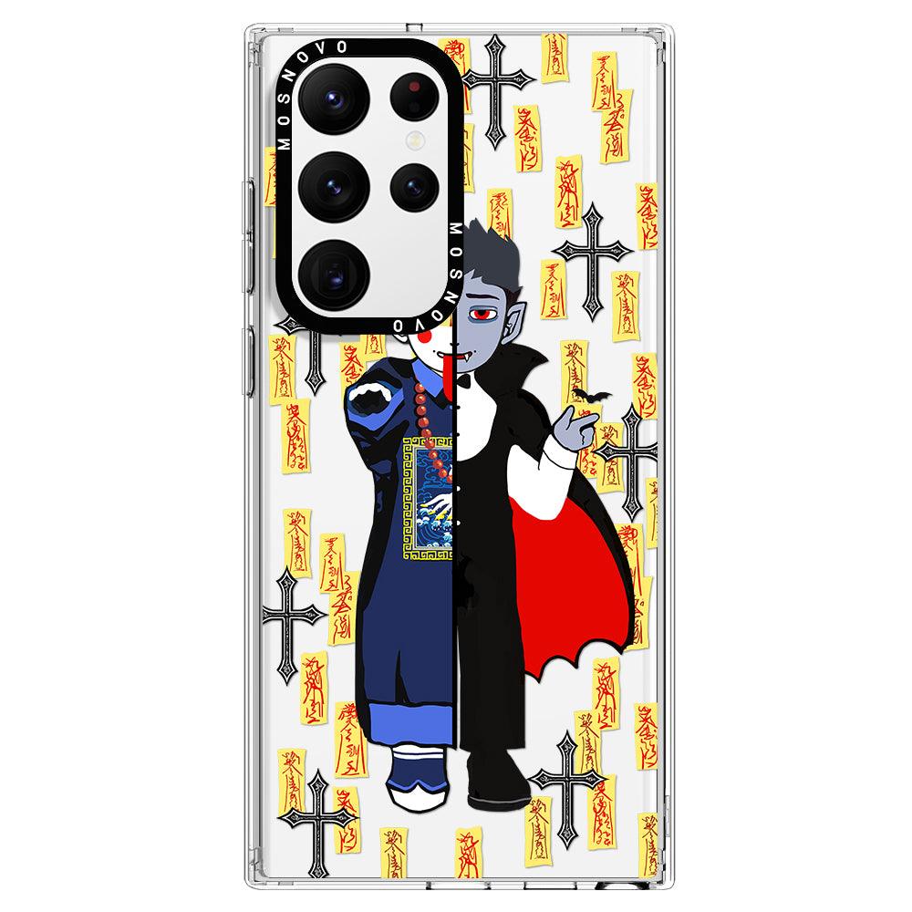 Zombie Vs Vampire Phone Case - Samsung Galaxy S22 Ultra Case - MOSNOVO