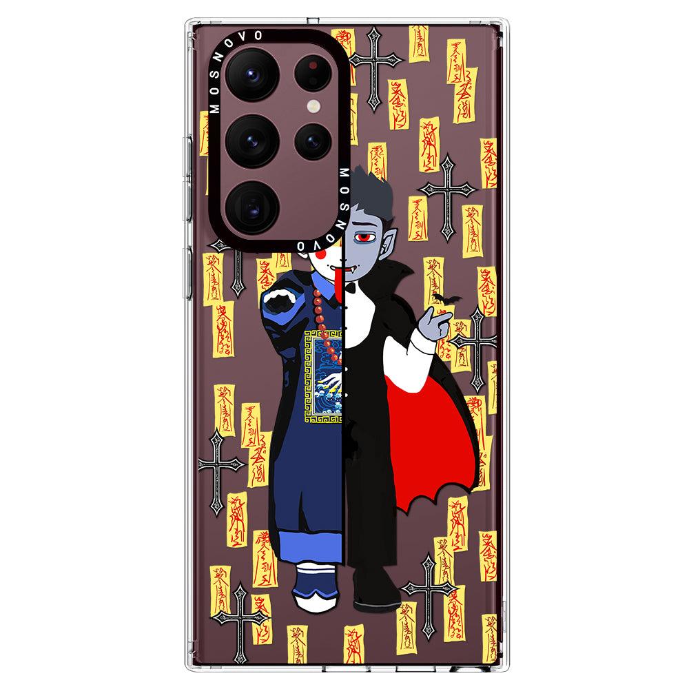 Zombie Vs Vampire Phone Case - Samsung Galaxy S22 Ultra Case - MOSNOVO