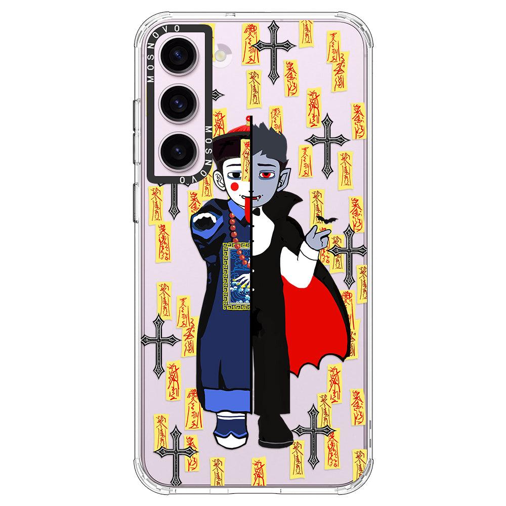 Zombie Vs Vampire Phone Case - Samsung Galaxy S23 Plus Case - MOSNOVO