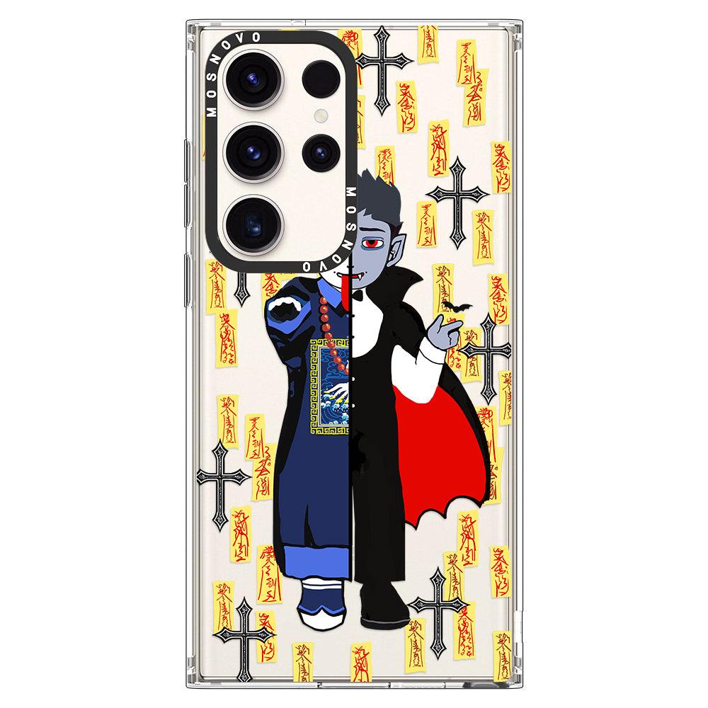 Zombie Vs Vampire Phone Case - Samsung Galaxy S23 Ultra Case - MOSNOVO